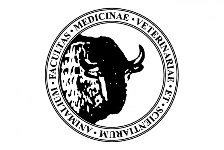 Logo wydziału Medycyny Weterynaryjnej i Nauk o Zwierzętach UPP na białym tle